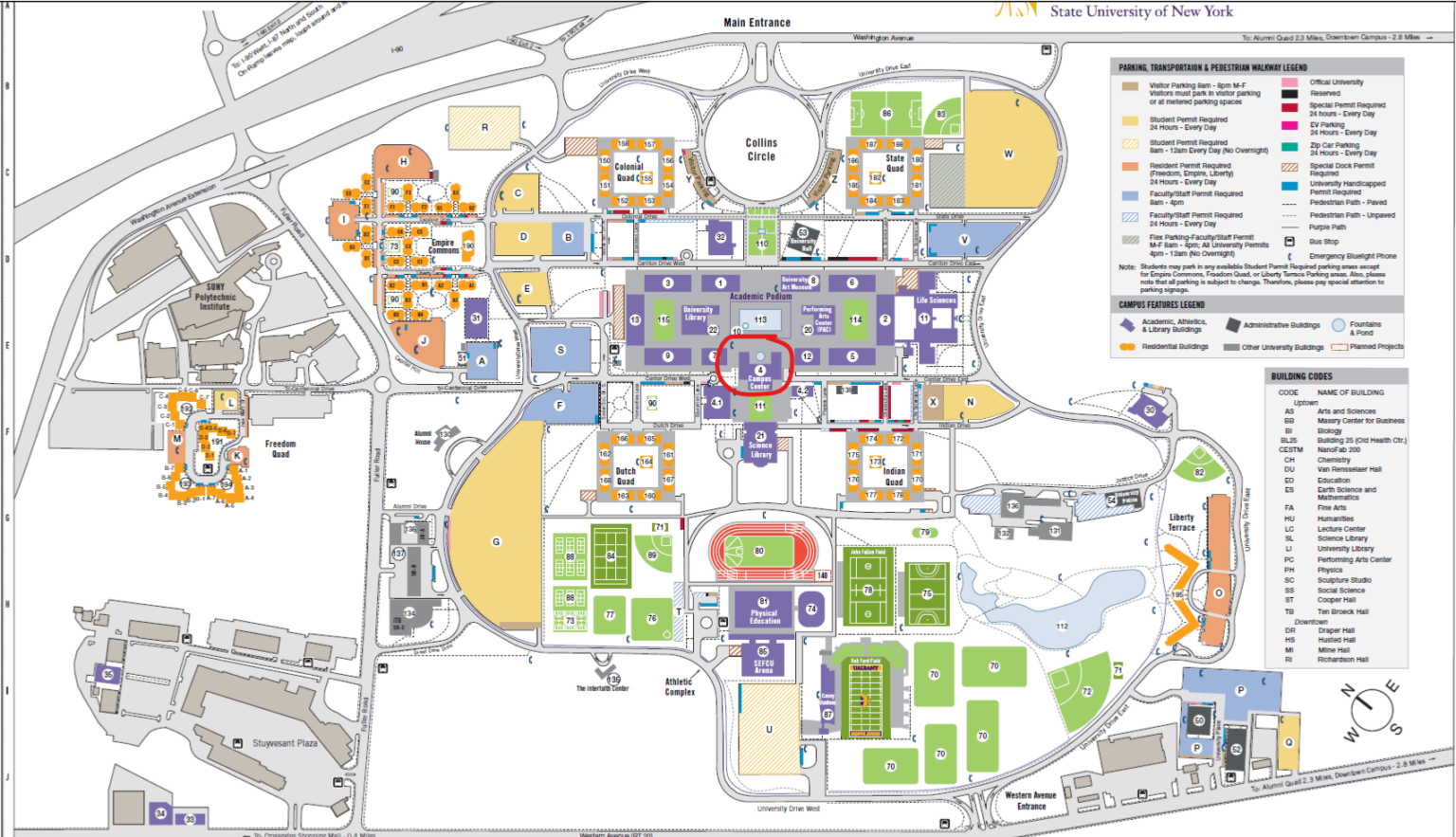 Campus Map - America East Academic Consortium