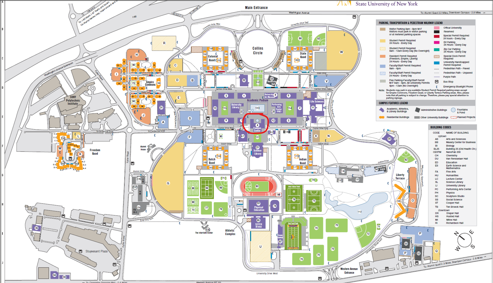 Campus Map - America East Academic Consortium.